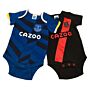 Everton Fc 2 Pack Bodysuit 6-9 Mths