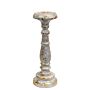 Medium Candle Stand - White Gold