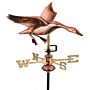 Landing Duck Cottage Copper Weathervane