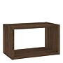 Wall Shelf Unit In Walnut