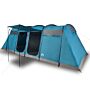 Vidaxl Family Tent Tunnel 10-person Blue Waterproof