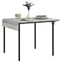 Homcom Drop Leaf Table For 2-4 People, Folding Dining Table, Extendable Kitchen Table For Small Space, Grey