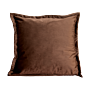 Brown Velvet Cushion Cover