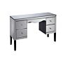 Palermo 4 Drawer Dressing Table Mirrored