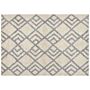 Area Rug Beige And Rug Cotton 160 X 230 Cm Rectangular Hand Tufted Decor