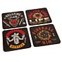 Stranger Things Coaster Set Hellfire Club