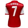 Arsenal Fc Pires Signed Shirt