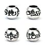 Harry Potter Silver Plated Charm Bead Set