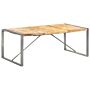 Vidaxl Dining Table 200x100x75 Cm Solid Rough Mango Wood