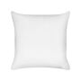 Bed Pillow White Lyocell Japara Cotton Rectangular 80 X 80 Cm Polyester Filling Low Profile Sleeping Cushion