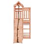 Vidaxl Playhouse With Climbing Wall Solid Wood Douglas