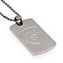 Arsenal Fc Engraved Dog Tag & Chain