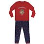 Harry Potter Ladies Long Pyjama Set Hogwarts S