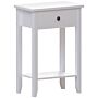 Windsor 1 Drawer Console Table, White