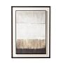 Extra Large Moderno Painting On Linen Mounted In Frame