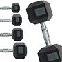 Body Revolution Hex Dumbbells 1 Kg - 40 Kg Pairs 5kg Pair