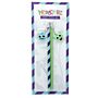 Pvc Charm Pencils Set Of 2 - Monstarz Monster