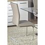 Simone Pu Chairs Chrome & Grey (2s)