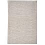 Rug Beige Cotton 200 X 300 Cm Rectangular Hand Woven