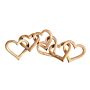 Wooden Heart Chain Ornament 50cm