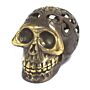 Vintage Brass Skull - Medium