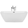 Freestanding Bath White Sanitary Acrylic Oval Single 170 X 78 Cm