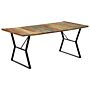 Vidaxl Dining Table 180x90x76 Cm Solid Reclaimed Wood