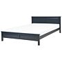 Bed Frame Blue Pine Wood Super King Size 6ft