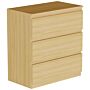 Denver 3 Drawer Chest, Pine