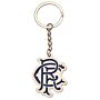 Rangers Fc Scroll Crest Keyring