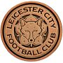 Leicester City Fc Antique Gold Crest Badge