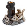 Shadows Of Darkness Sleeping Bones Dragon Skeleton Candlestick Candle Holder