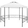 Vidaxl Garden Gazebo 323x275x265 Cm White 180 G/m²