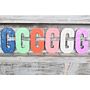 Letter "g" - Assorted Colours - 15cm