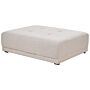 Ottoman Beige Fabric Upholstery 1 Seater