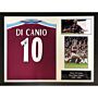 West Ham United Fc Di Canio Signed Shirt (framed)