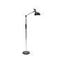 Floor Led Lamp Silver Synthetic Material 169 Cm Height Dimming Cct Modern Lighting