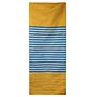 Indian Cotton Rug - 70x170cm - Yellow/blue