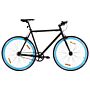 Vidaxl Fixed Gear Bike Black And Blue 700c 51 Cm