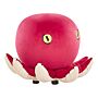 Kids Animal Stool Red Velvet Footstool Sea Animal Pouffe Children's Seat