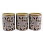 Ceramic Cat Design Tea, Coffee & Sugar Canisters