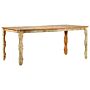 Vidaxl Dining Table 180x90x76 Cm Solid Reclaimed Wood