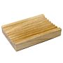 Hemu Wood Soap Dish - Groovy