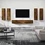 Vidaxl 6 Piece Tv Cabinet Set Smoked Oak Engineered Wood