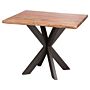 Live Edge Collection Square Dining Table