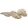 Home Decoration Gold Aluminum Butterfly Shaped Table Decor Figurine