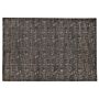 Area Rug Grey And Gold Viscose 140 X 200 Cm Living Room Rug