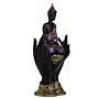 Decorative Purple, Gold & Black Thai Buddha - Sitting In Hand