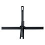 Outdoor Umbrella Cross Base Steel Garden Accessory