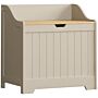 Bath Vida Priano Laundry Chest, Grey & Oak